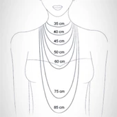 AmbeNus671 Gonca & Gümüş Sonsuzluk Kolye thumbnail 6