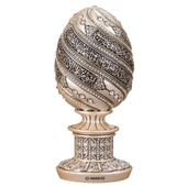 Nakkaş Yumurta Boytu (Orta Boy  Sedef  Ayet-el Kürsi) thumbnail 1