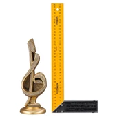 Nakkaş Zarif Elif Vav Boytu (Orta Boy Sarı) - 5