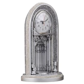 Nakkaş Saatli Mihrap Boytu (Büyük Boy  Gümüş) thumbnail 2