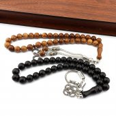 Pigado Ahşap Kutusunda Küre Kesim Kuka Ve Oltu 2Li Tesbih Seti - 2