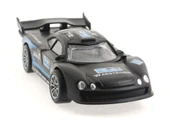 Die Cast Çek Bırak Metal Siyah Yarış Arabası DS thumbnail 1