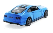 Die Cast Çek Bırak Metal Mavi Spor Araba - 4