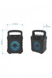 RS-317 1200 mAh Bluetooth Hoparlör - 5
