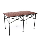 FreeCamp 8830-H5-C Katlanır Masa-KAHVERENGİ - 4