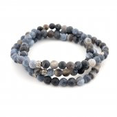 Pigado Akik Taşlı 99'lu Hem Kolye Hem Bileklik Hem Tesbih - 1