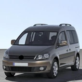 VW Caddy 2011-2015 Sol Dikiz Ayna Camı Elektrikli Isıtmalı 7H1857521N - 2