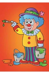 Art Çocuk Puzzle Palyaço 12+24 Parça Puzzle - 2