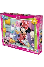 KS Games Minnie Mouse 50 Parça Puzzle - 1