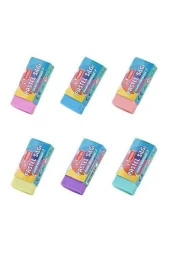 Mikro Soft Pastel Renkli Öğrenci Silgisi 2B (30 Lu Paket) - 1