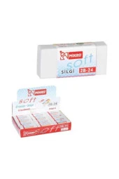 Mikro Süper Soft Silgi 2B Öğrenci Silgisi (24 Lü Paket) - 1