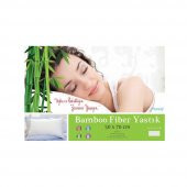 New Teo Emboss Bamboo Fiber 50x70 Cm Yastık - 2