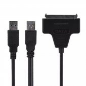 PrimeX PX-1142 USB2.0 to 2.5 inç hdd kablo, Notebook HDD USB çevirici, USB to Sata Dönüştürücü - 1