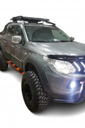 MİTSUBİSHİ L200 2020+ SMX4WD OFFROAD PİCKUP LAZER KESİM SİYAH LEDLİ IŞIKLI ARAÇ, OTO YAN BASAMAK - 1