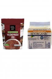 Beyorganik Organik Bebek İrmiği 350 gr - Güzel Gıda Keçiboynuzu Unu 300 gr. - 1