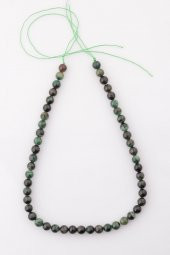 Phlogopite Doğal Taş Dizi 8 mm Küre Kesim thumbnail 2