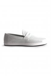 Libero L4209 Erkek Loafer Ayakkabı BEYAZ - 2