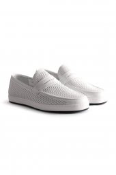 Libero L4209 Erkek Loafer Ayakkabı BEYAZ - 3