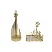 Dekoratif Rulo Kağıt Havluluk Ve Peçetelik Set thumbnail 4