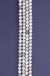 Süt Opal Doğal Taş Dizi 8 mm Küre Kesim - 1