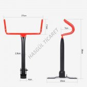 Hsgl Bisiklet depolama rafı askı kancası garaj duvar bisiklet kanca tutucu rafları bisiklet park rafı - 3