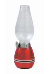 LED LAMBA 0.4W ÜFLEYEREK YANIP SÖNEN USBDEN ŞARJLI IŞIK AYARLI FANUS LED LAMBA PRİTECH PR-04 - 2
