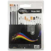 Ceo Art Fırça Seti 15 Li Paket - 1