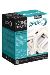 Pebeo Gedeo Pearl Resin Beyaz Sedef Reçine 150 Ml Kit - 1