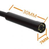 Endoskop 3 in 1 Yılan Kamera USB Micro Usb Type-C 5M Sert Kablo - 5