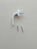 ALÜMİNYUM PENCERE KOLU PVC DOĞ İÇİN BEYAZ APK07 - 1