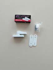 EMNİYET KİLİDİ BEYAZ PVC DOĞR İÇİN - 1