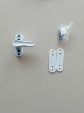 EMNİYET KİLİDİ BEYAZ PVC DOĞR İÇİN - 2