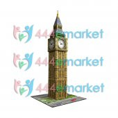 Ravensburger 3D Puzzle Big Ben Saat Kulesi Londra GERÇEK SAAT İÇERİR 216 Parça 3D Big Ben London - 2
