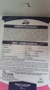 BÜŞRA SARMAŞIK ÇİÇEK  TOHUMU  100 YÜKSEK VERİMLİDİR. - 2