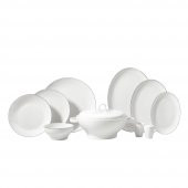 Korkmaz Lidya Collection Platin 60 Parça Yemek Takımı A8186 - 1