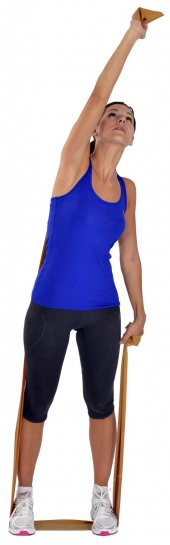MSD PİLATES & YOGA 
EGZERSİZ BANDI , THERABAND ALTIN (SÜPER GÜÇLÜ) 22.5 MT - 4