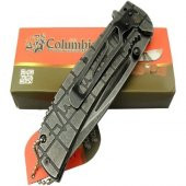 Columbia Metal Eskitme Çakı A777-23 cm Yanında Metal Çakmak ve Tesbih Ile - 2