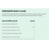 İGSAŞ -COMBİ Varıo FullMix Mikro Besin Maddeleri Karışımı Gübre-10 Kg - 4