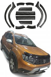 2018 Model Yeni Kasa Duster Çamurluk ve Kapı Dodikleri dodik seti Off Road Model 12 Parça - 2