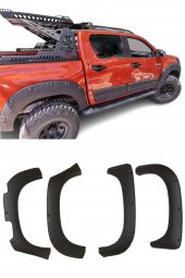 MITSUBISHI L200 2015 VE 2018 ARASI UYUMLU OFFROAD PİCKUP plastik ÇAMURLUK dodik SETİ - 4