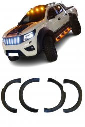 NISSAN NAVARA NP300 D23 2014 VE ÜZERİ UYUMLU OFFROAD PİCKUP plastik ÇAMURLUK dodik SETİ - 2