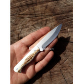 Küçük Geyik Boynuzu Bıçak 14,5cm Toplam Uzunluk 2,5mm thumbnail 1