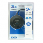 PowerGate PG-4PUH01, 4 Port Usb 3.0 Hub - 4