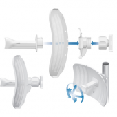 UBIQUITI LBE-M5-23,  LiteBeam, 100Mbps, 5Ghz, 23dBi Anten, 5Km Menzil CPE - 2