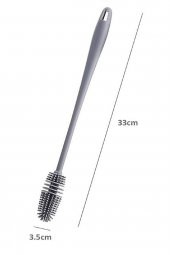 Çok Amaçlı Silikon Şişe Biberon Temizleme Fırçası 33cm - 5