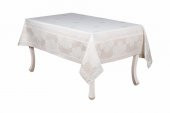 Finezza Viyana Lüx Jakar Kumaş Taş Masa Örtüsü  Dikdörtgen 160x220 cm - 1039 - 6