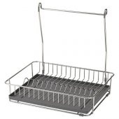 Askılı Bulaşık Sepeti IKEA Bulaşıklık Sepeti -Asılır Sepet MeridyenDukkan Çelik Koyu Gri Bulaşıklık - 1