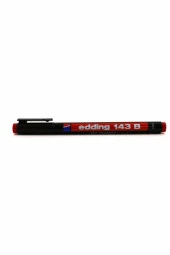 Edding Asetat Kalemi Permanent B Seri 1-3 MM Kırmızı (10 Lu Paket) thumbnail 3