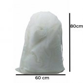 Çamaşır Yıkama Filesi Beyaz Büyük Boy Çamaşır Filesi 60x80 cm - 2