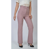 SORALLİNE BAYAN PANTOLON 1698 GÜL KURUSU - 3